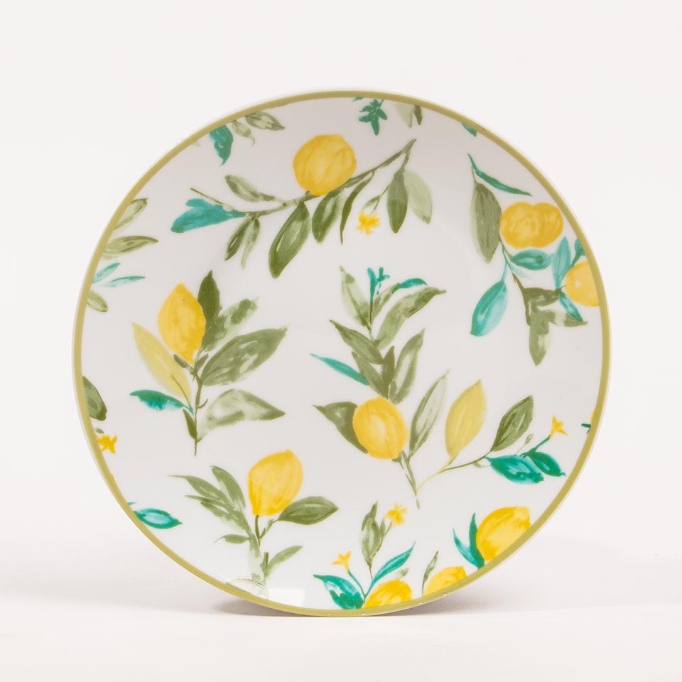 LEMON 18-piece dinnerware set
