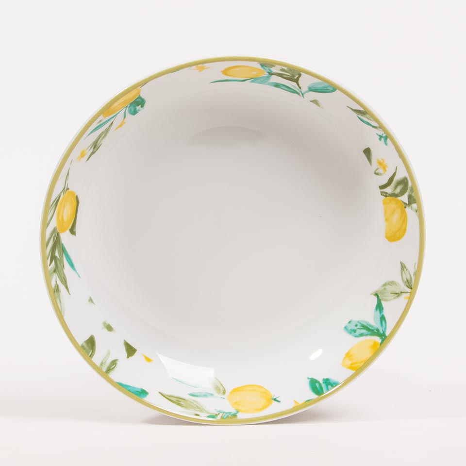LEMON 18-piece dinnerware set