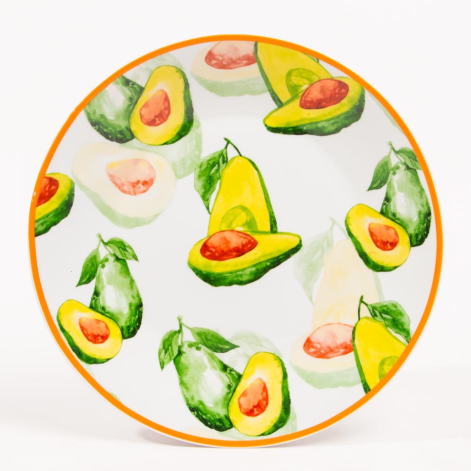 AVOCADO 18-Piece Dinnerware Set