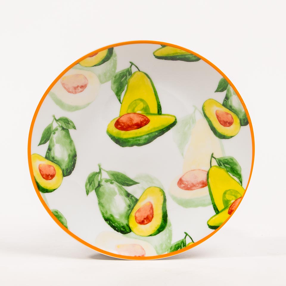 AVOCADO 18-Piece Dinnerware Set