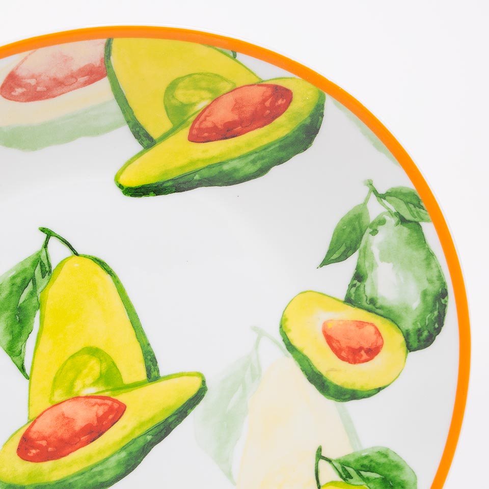 AVOCADO 18-Piece Dinnerware Set