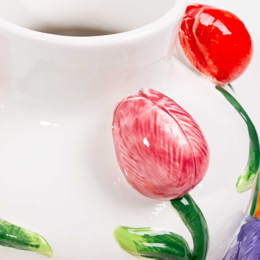 VETRO BUTTIGLIA Vase Gray D.24x40cm