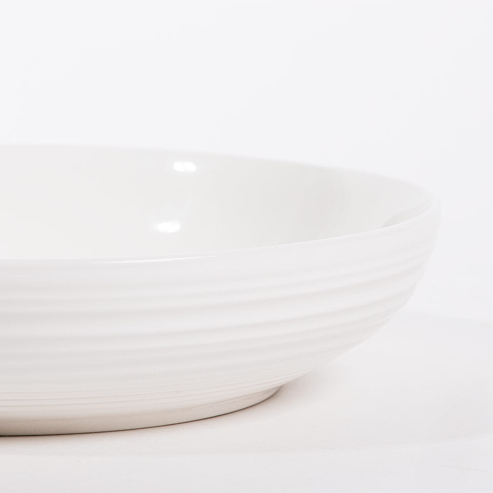 Prato Para Massa LINEA Branco D.22cm