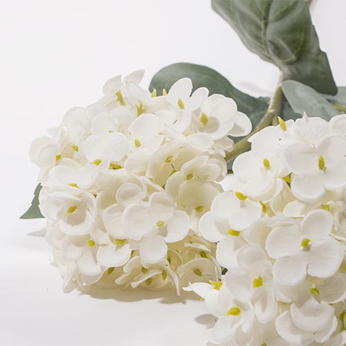 Flor Artificial HORTÊNSIA Branco
