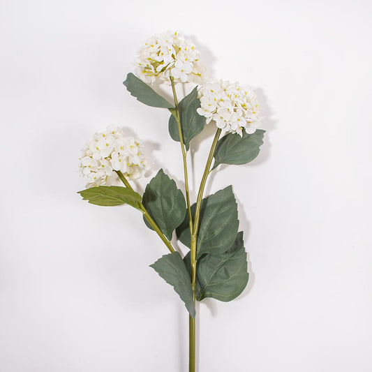 Artificial Flower HYDRANGESIA White H.81cm