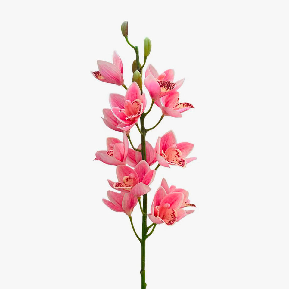 Flor Artificial ORQUÍDEA Rosa A.75cm