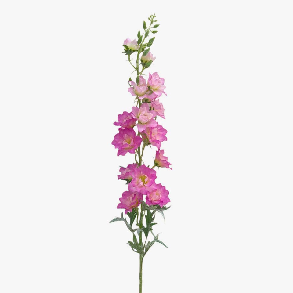 Flor Artificial DÉLFINIO Rosa A.90cm