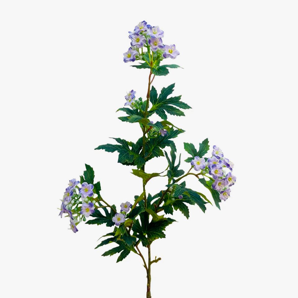 Ramo de Flor Artificial ESPIREIA Roxo A.77cm
