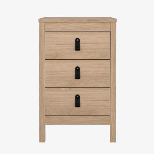 Mesa de Cabeceira MADRID Natural 44x39x70cm