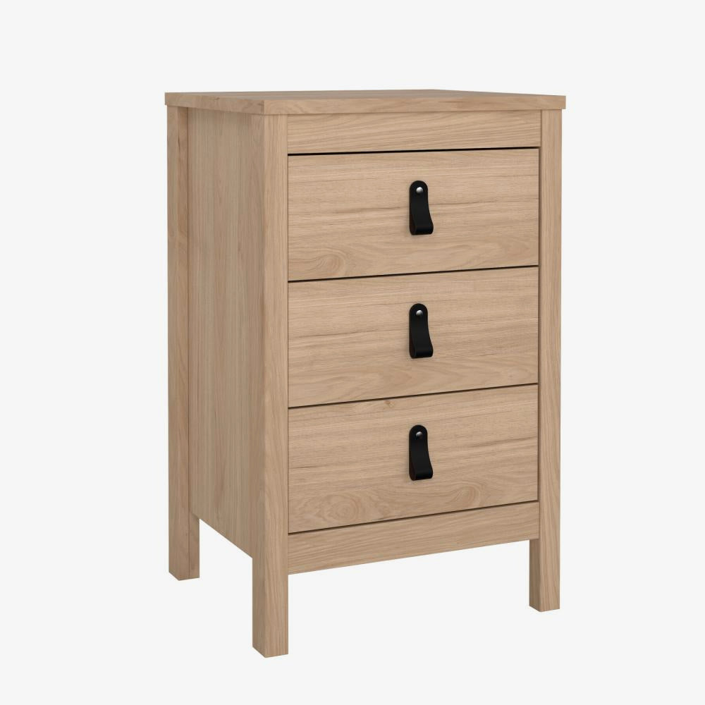 Mesa de Cabeceira MADRID Natural 44x39x70cm