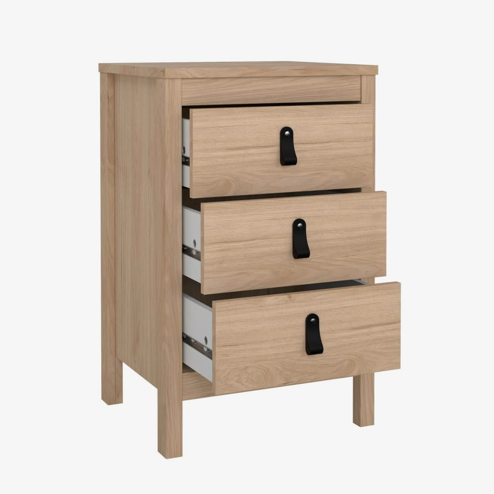 Mesa de Cabeceira MADRID Natural 44x39x70cm