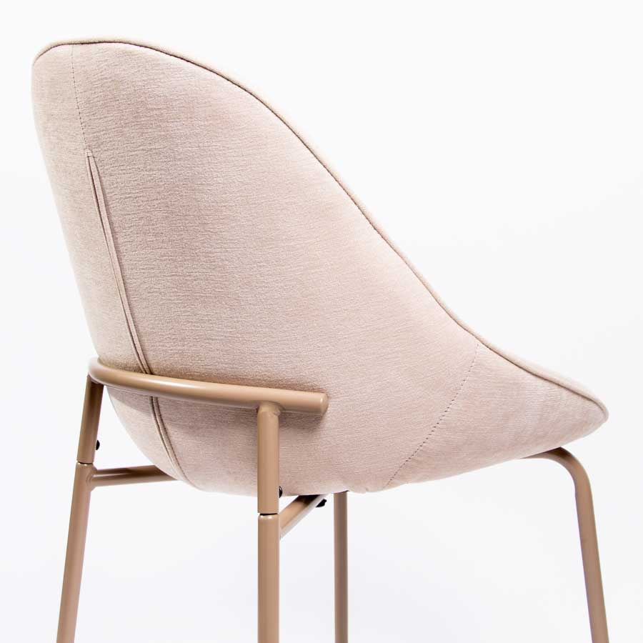 Cadeira de Jantar LUXE NEST Bege
