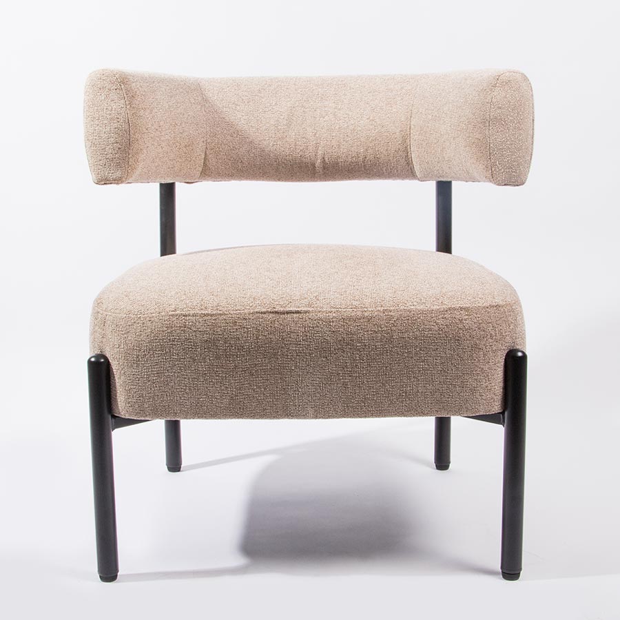 ÉPURE Taupe Armchair 73X66X75cm