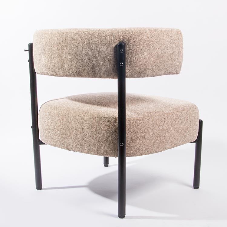 ÉPURE Taupe Armchair 73X66X75cm