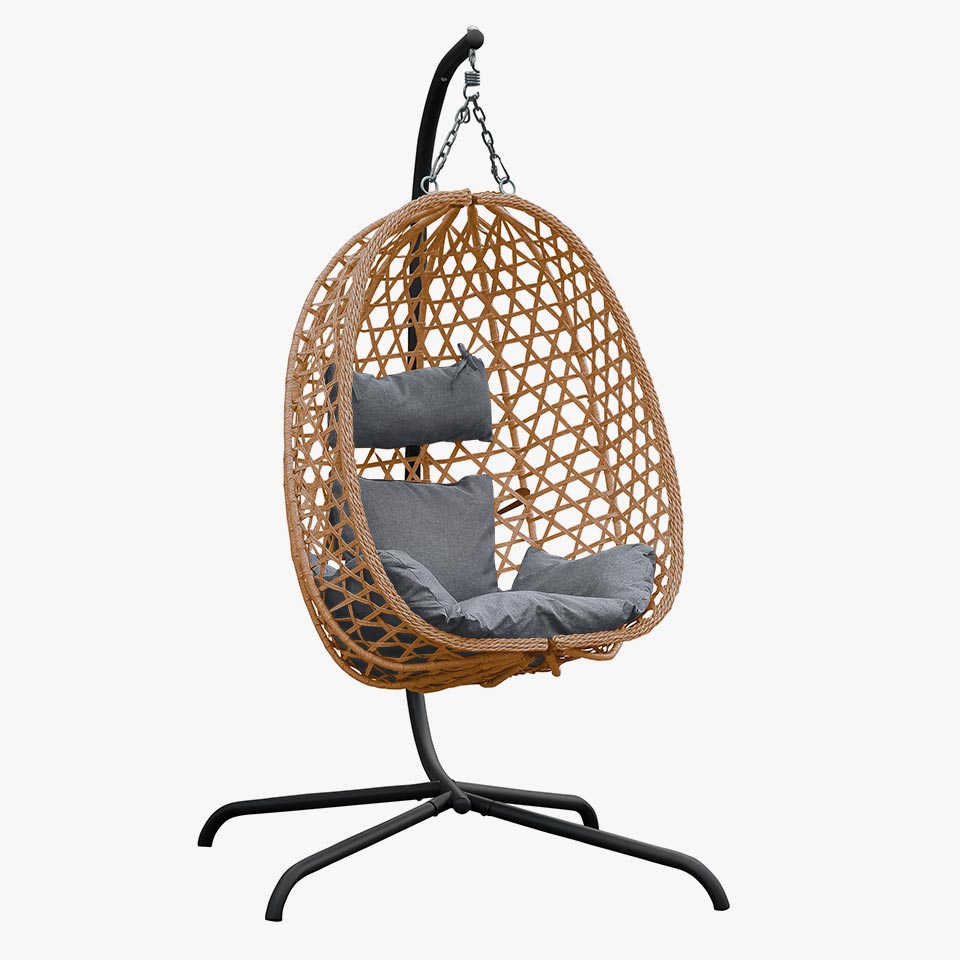 RELAXNEST Outdoor Rocking Chair Natural