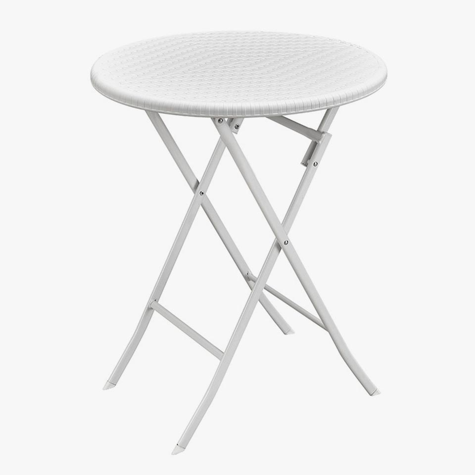 Mesa de Exterior Dobrável LOSANGO SQUARE Branco