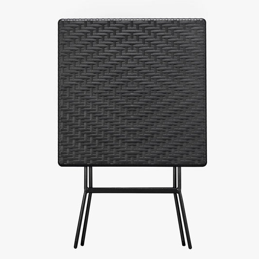 Mesa de Exterior Dobrável LOSANGO SQUARE Preto 61.5x61.5 cm