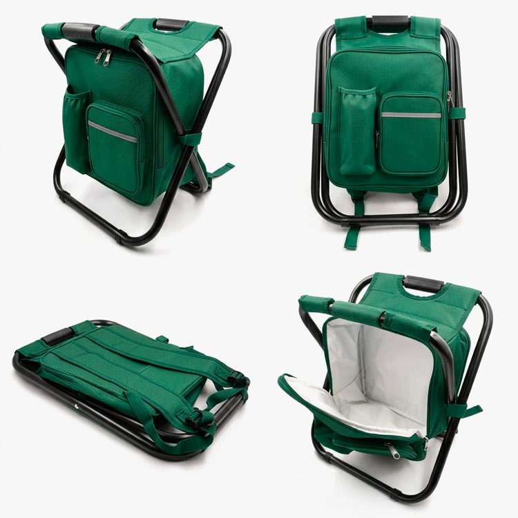 Banco Mochila Dobrável SOLIS Verde