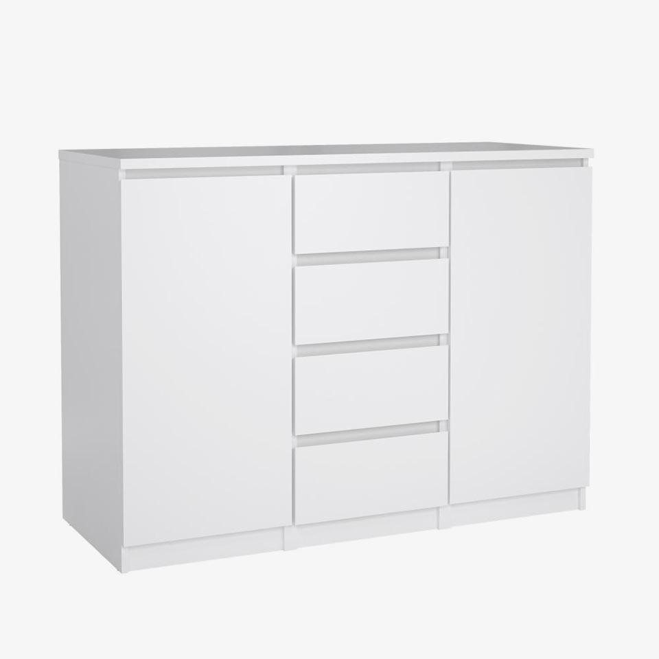 NAIA Sideboard White 120x50x90cm