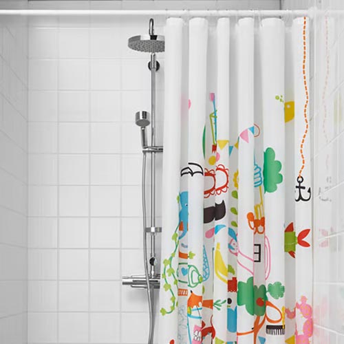Varão para Cortina de Duche Extensível TENDU 70-120cm