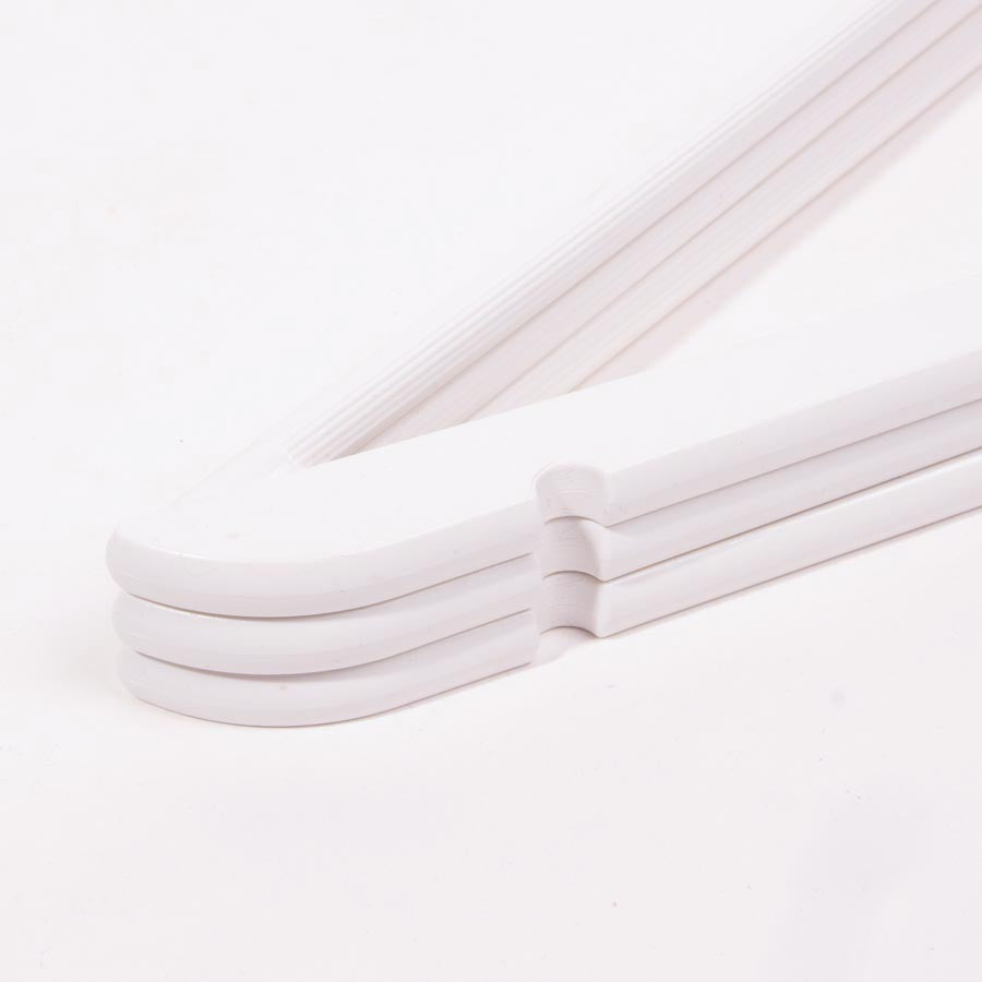 Conjunto de 3 cabides CLASSIC Branco