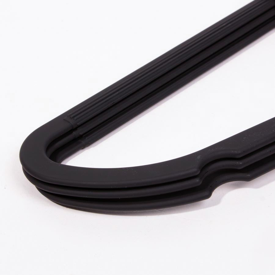 Conjunto de 3 cabides PUREGRIP Preto