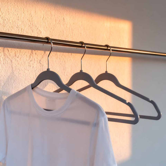 Conjunto de 3 cabides MINIMAL RUB Cinza