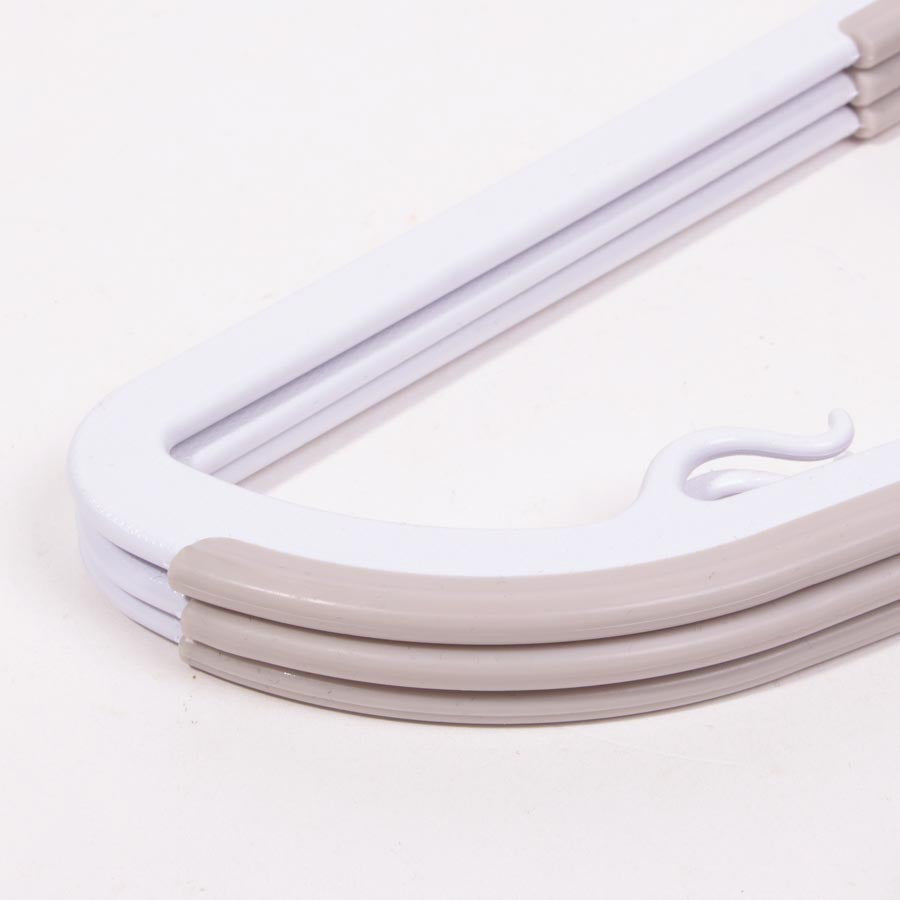 Conjunto de 3 cabides HYBRIDGRIP PRO Branco