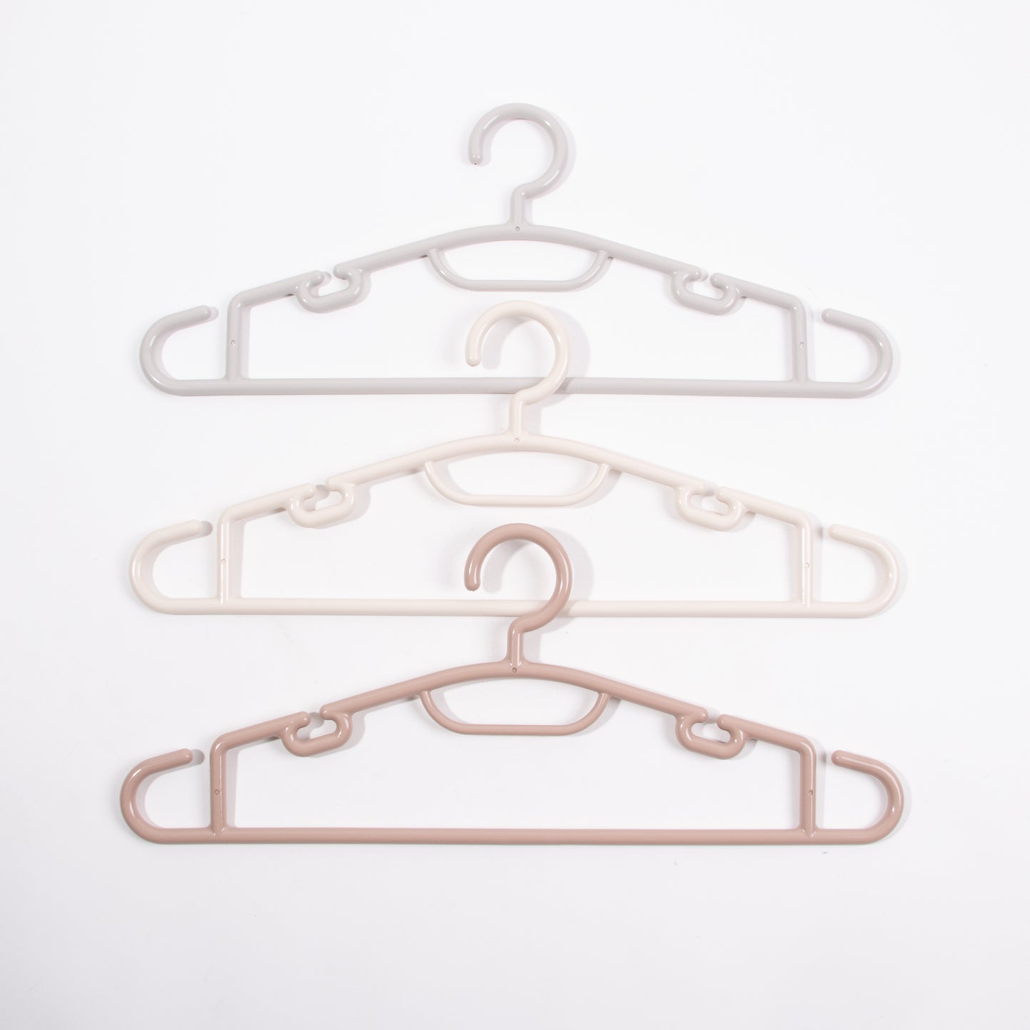 Set of 3 CINTRE Green hangers