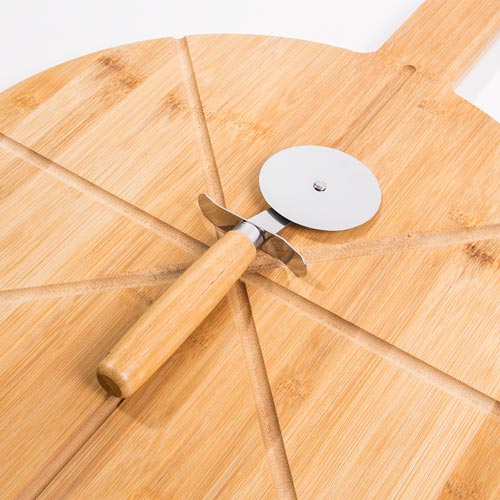 Conjunto de Tábua para Pizza com Cortador SAVORI