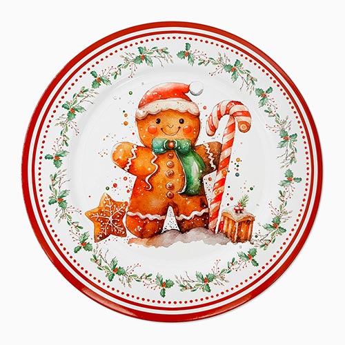 Prato Marcador GINGERBREAD