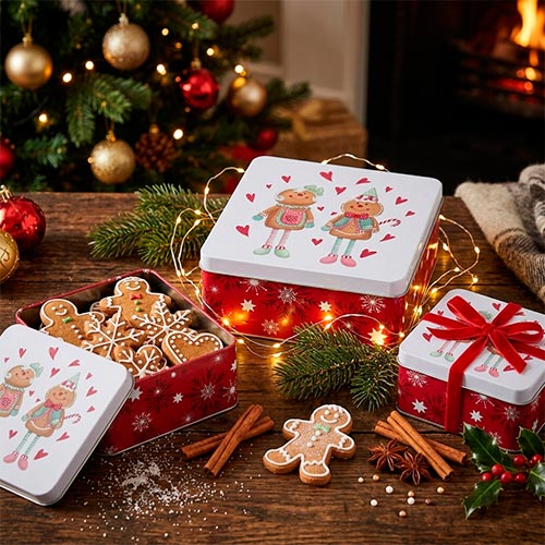 Set of 4 KAIZEN Kitchen Storage Boxes