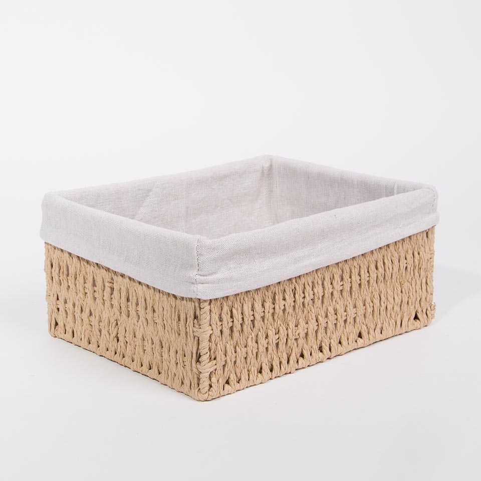Conjunto de 3 Cestos BASKIA Natural