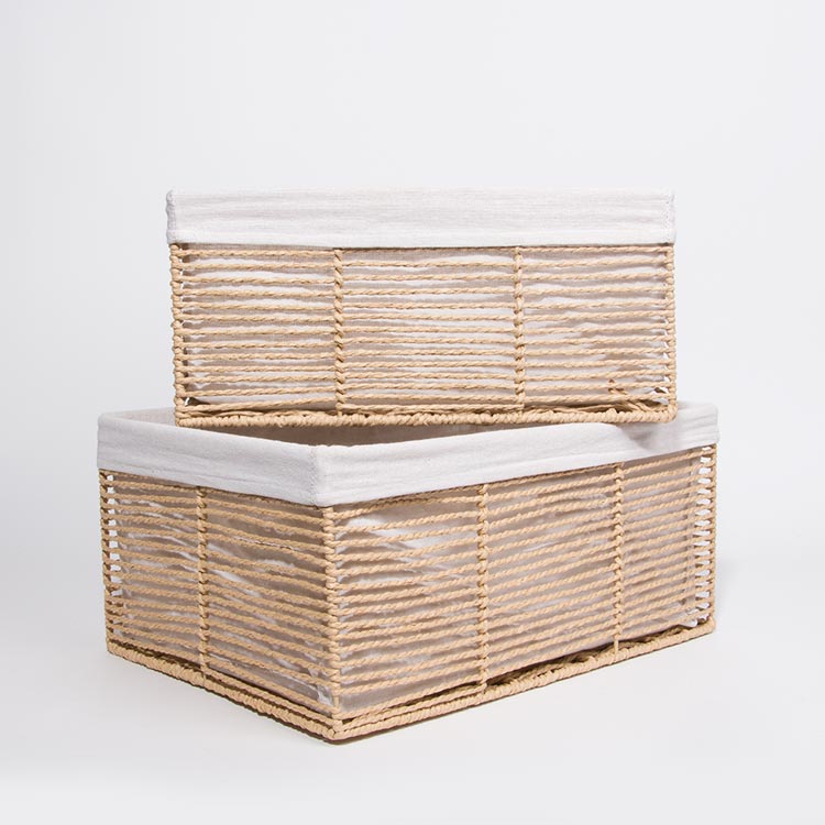 Conjunto de 5 Cestos BASKIA Natural