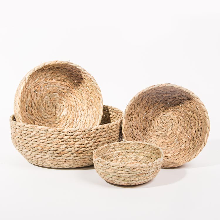 Conjunto de 4 Cestos AVILA Natural