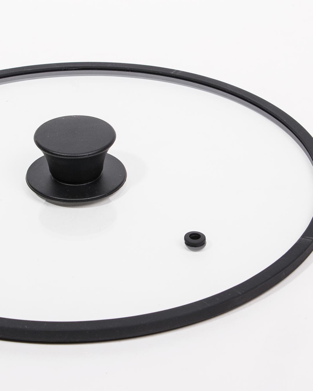 Tampa para Caçarola GLASS LID Preto D.28cm