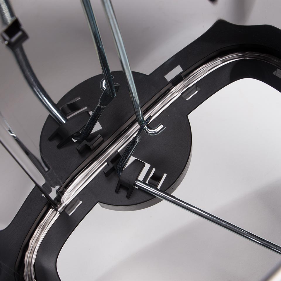 Balde do Lixo NEXA com Pedal Cinza 3L