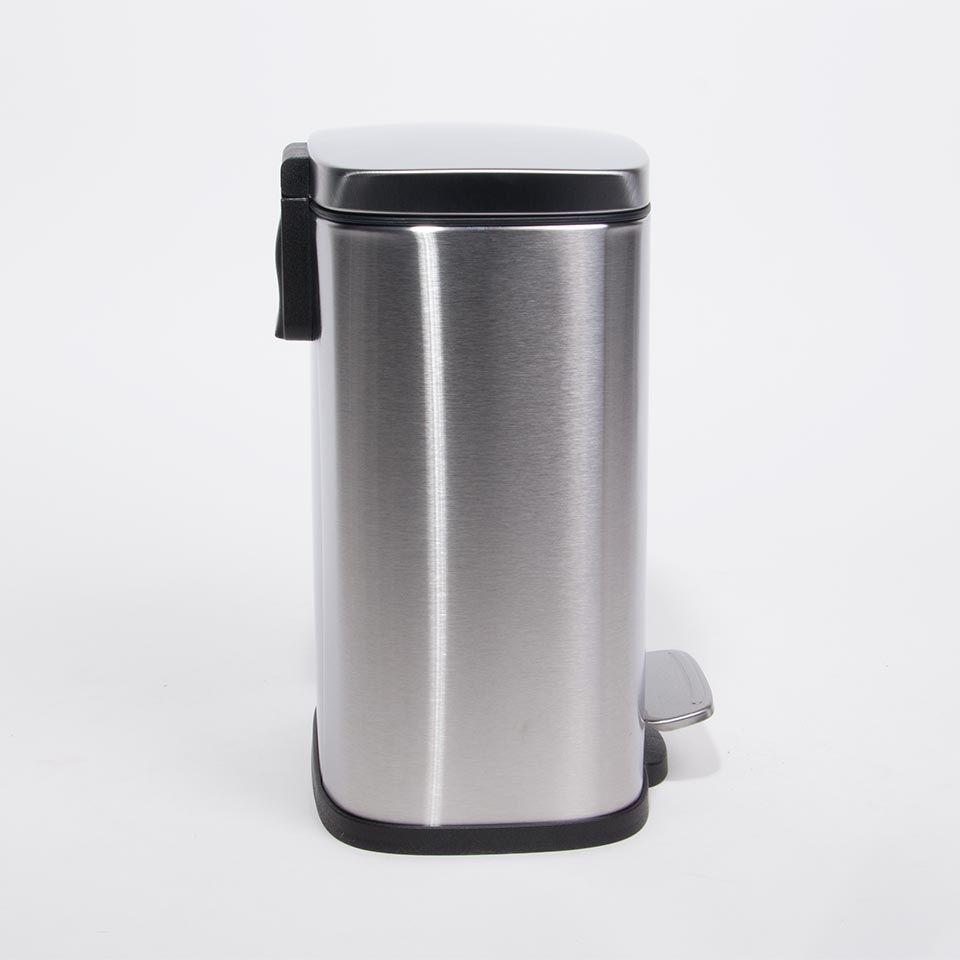 Balde do Lixo NEXA com Pedal Cinza 3L