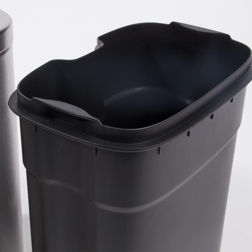 Balde do Lixo NEXA com Pedal Cinza 3L