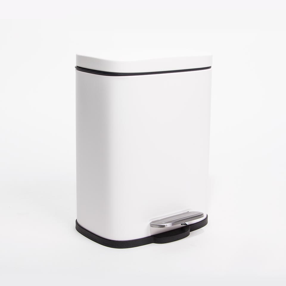 Balde do Lixo NEXA com Pedal Branco 3L