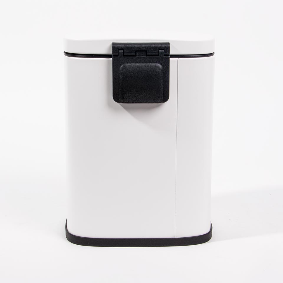 Balde do Lixo NEXA com Pedal Branco 3L