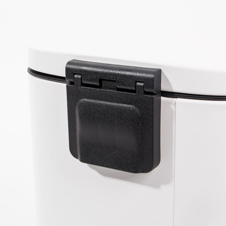 Balde do Lixo NEXA com Pedal Branco 3L