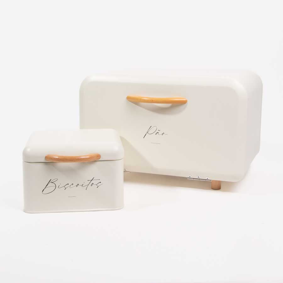 Conjunto de 2 Caixas de Cozinha VINTAGE KITCHEN