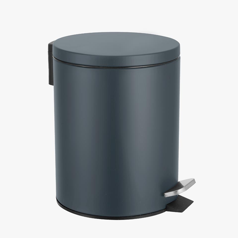 Balde do Lixo URBAN com Pedal Cinza 5L