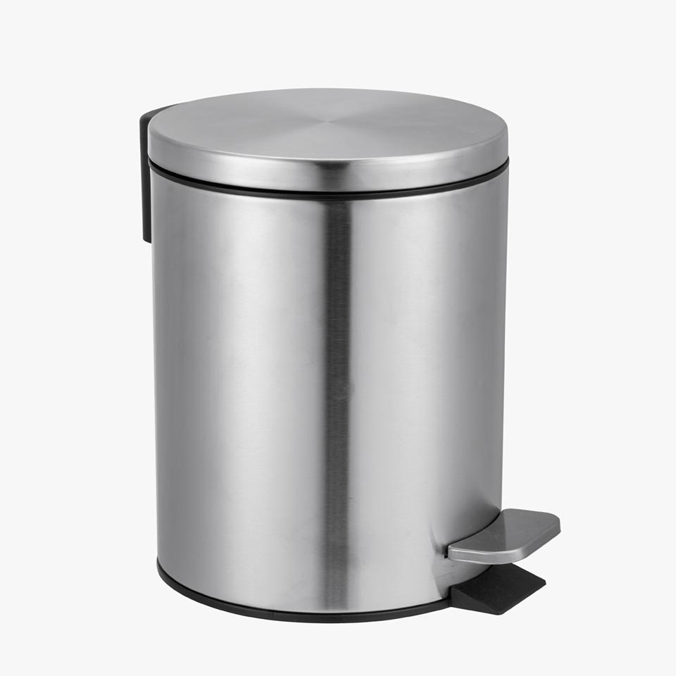 Balde do Lixo URBAN com Pedal Inox 5L