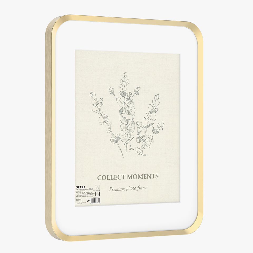 Moldura COLLECT MOMENTS Dourado 20X25cm