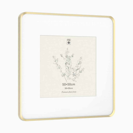 Moldura COLLECT MOMENTS Dourado 30x30cm