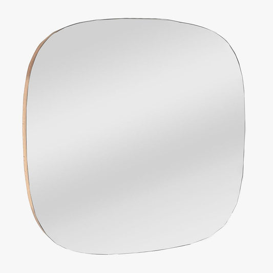 TIMBER Wood Mirror 80x80cm