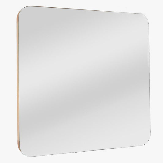 TIMBER Wood Mirror 100x100cm