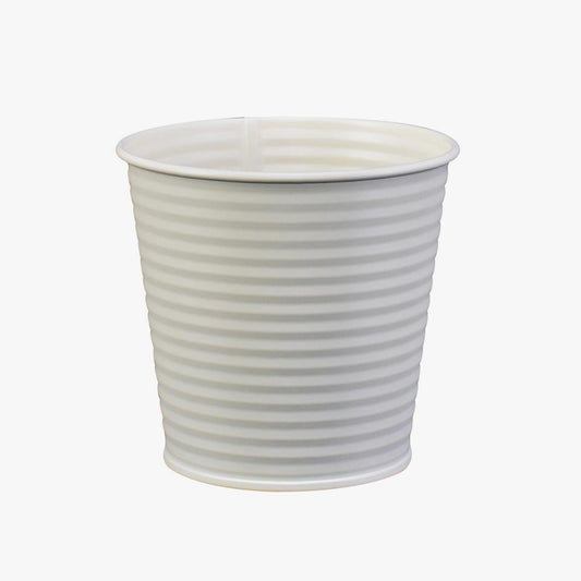 SHORT LINES White Vase 0.6L